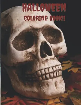 Halloween Coloring Book: Halloween Coloring Book For Adults, Teens, Tweens: For Hours Of Fun And Relaxation, 60 Unique Skull Designs. Spooky Fun. ... Or Treat Gift For Adults, Teens, and Women.