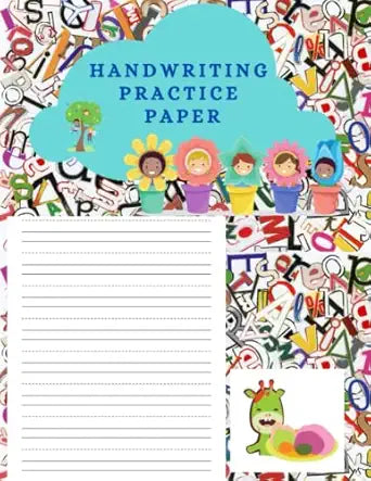 Handwriting Practice Paper: Handwriting Practice Paper Workbook for Kids, Children, or Students
