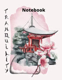 Notebook: Oriental Upscale Elegant Composition Notebook Journal for Note Taking, College, School, Work, Journaling, or Diary