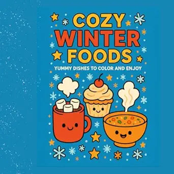 COZY WINTER FOODS: YUMMY DISHES TO COLOR AND ENJOY