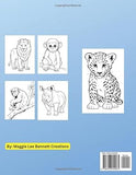 Animal Zoo Coloring Book: An Inspiring and Relaxing Journey Through Coloring Nature’s Most Beautiful Creatures