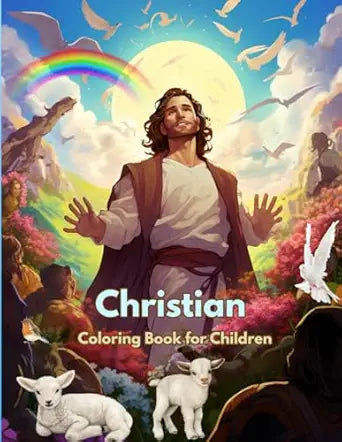 Christian Coloring Book for Children: Inspiring Journey Through God's Love