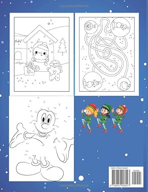Christmas Activity Book for Kids Coloring Pages, Educational Mazes, Sudoku, Wordsearch: The Perfect Gift to Keep Children Busy During the Holiday ... Inches. 100 Pages. Great Stocking Stuffer.