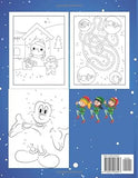 Christmas Activity Book for Kids Coloring Pages, Educational Mazes, Sudoku, Wordsearch: The Perfect Gift to Keep Children Busy During the Holiday ... Inches. 100 Pages. Great Stocking Stuffer.