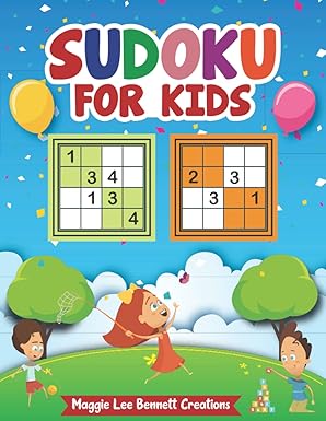 Sudoku: Sudoku EASY Large Puzzle Book for kids ages 3 to 7