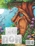 The Secret Garden of Enchanting Blooms: An Adult Coloring Book of Alluring and Calming Meditation