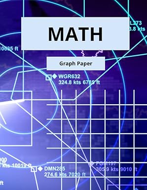 MATH Graph Paper: Composition Notebook Graph Paper Notebook, Quad Ruled 5 squares per inch: Math and Science Composition Notebook for Students (Graph paper notebooks)